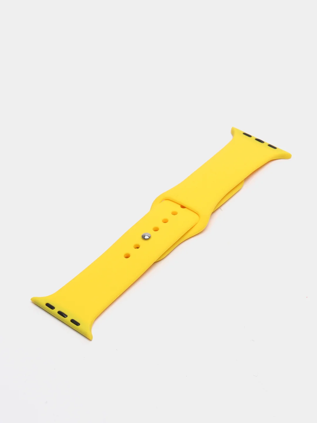 Желтый силиконовый ремешок для Apple Watch на 38/40мм и 42/44 мм
