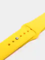 Желтый силиконовый ремешок для Apple Watch на 38/40мм и 42/44 мм