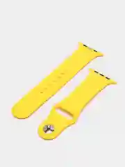Желтый силиконовый ремешок для Apple Watch на 38/40мм и 42/44 мм