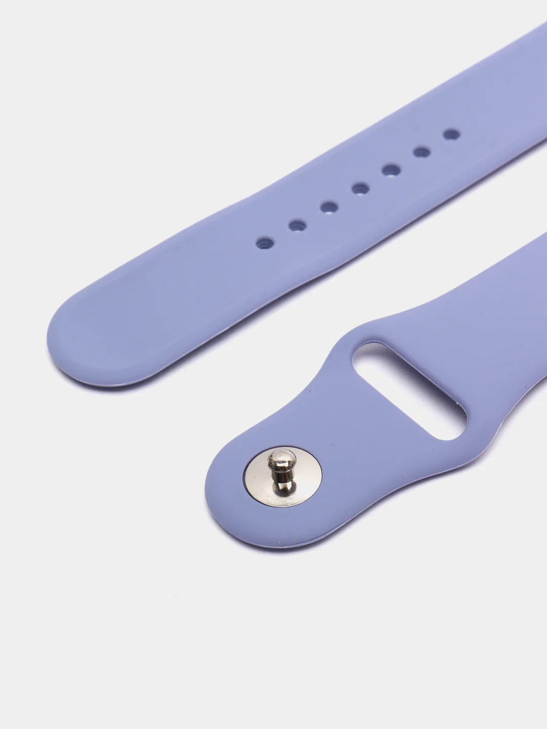 Лавандовый силиконовый ремешок для Apple Watch на 38/40мм и 42/44 мм