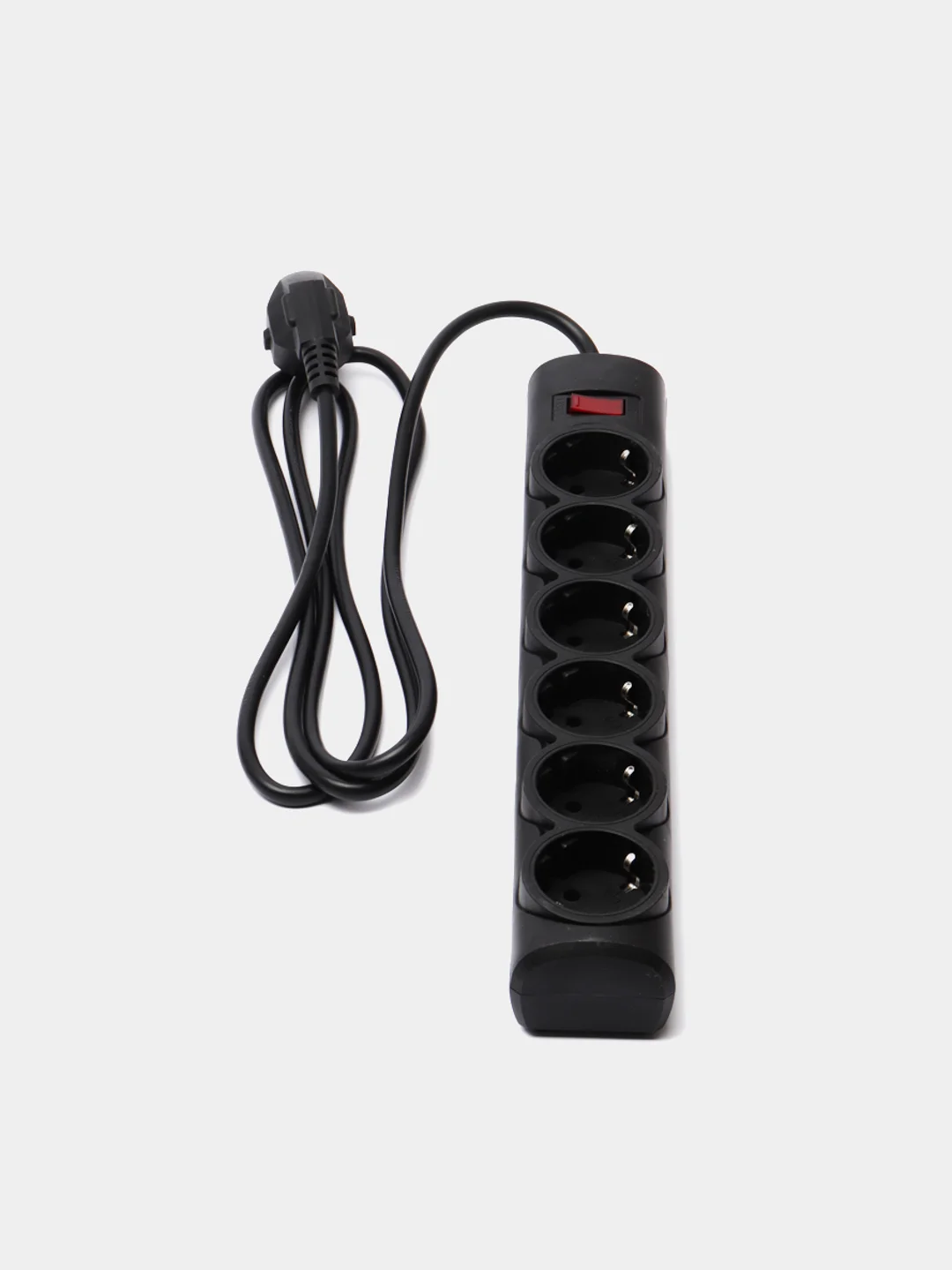 Сетевой фильтр Defender DFS 151 1,8 м, черный, 6 розеток