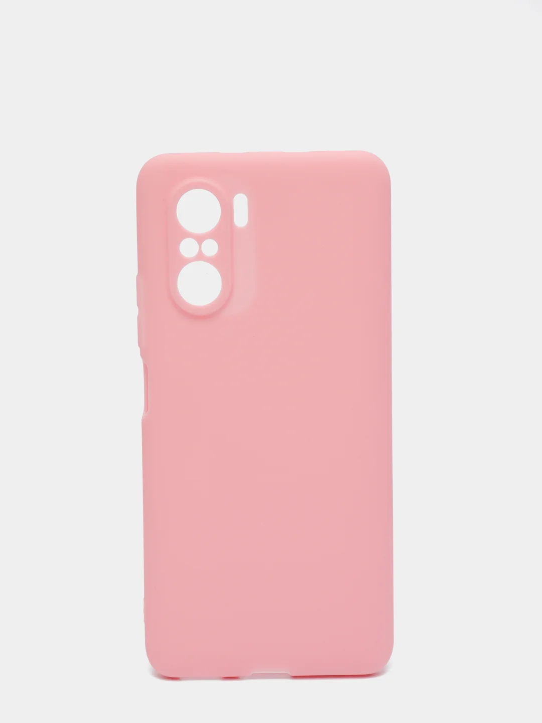 Розовый чехол Xiaomi Redmi K40 Pro / K40 Pro Plus / K40, К40 Про Плюс, силиконовый цветной матовый