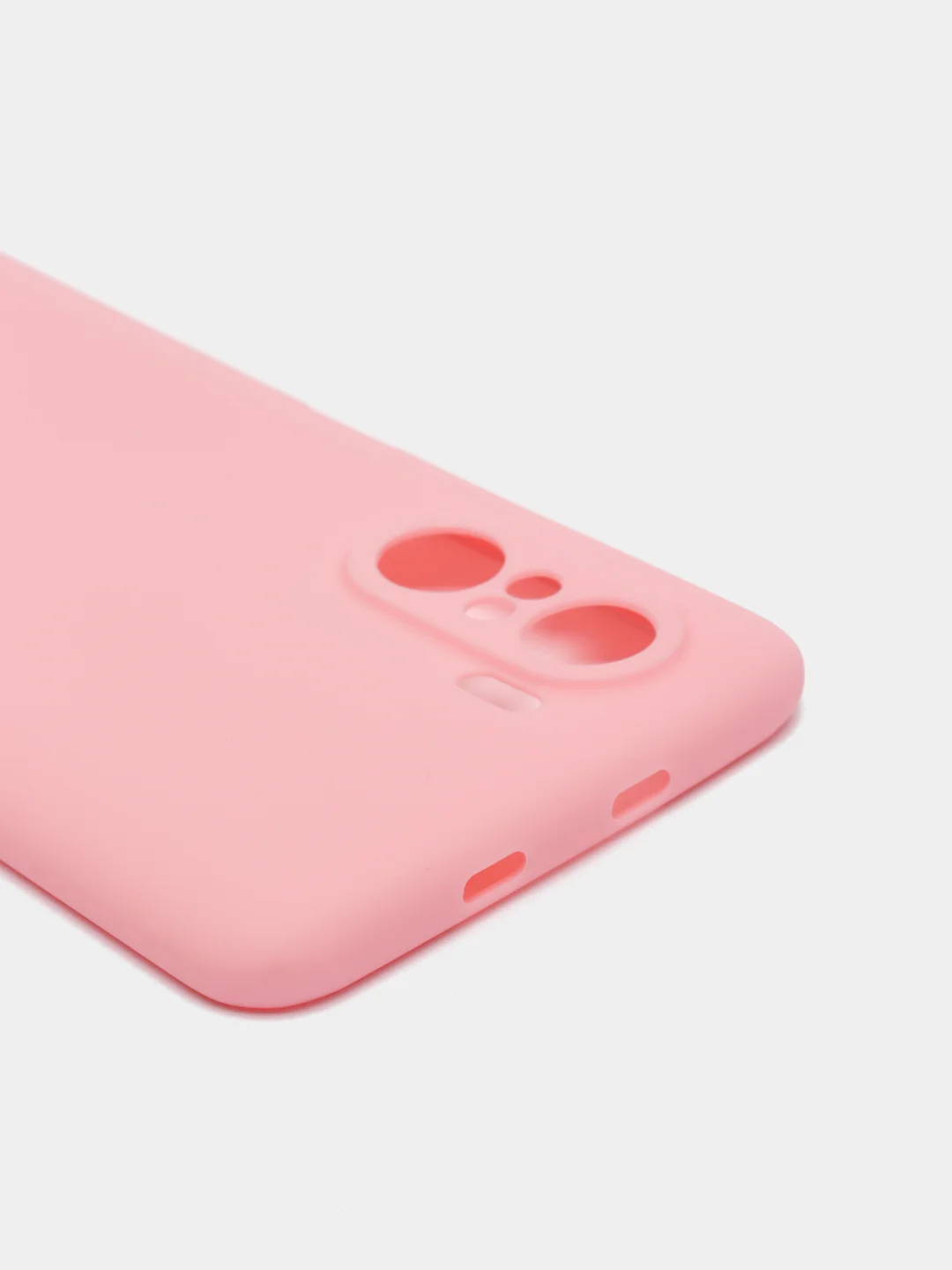 Розовый чехол Xiaomi Redmi K40 Pro / K40 Pro Plus / K40, К40 Про Плюс, силиконовый цветной матовый
