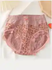 Шоколадный трусы женские, бесшовные, средняя посадка