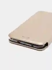 Золотой чехол-книжка на Xiaomi Redmi 7A, Сяоми Редм