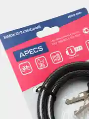 Замок велосипедный на ключе Apecs