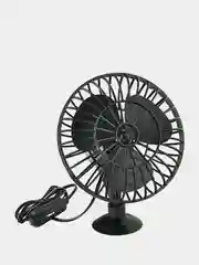 Вентилятор 5" 12V  SKYWAY на присоске пластик S01901001