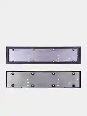 Рамка для номера автомобиля металл антивандал карбон без надписи SKYWAY S04101002