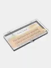 Накладные ресницы (пучки) для визажистов Nesura, (объём 0,10 изгиб B, 60 шт. в упаковке)