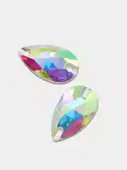 Ледяной стеклянные пришивные стразы Dongzhou Капля Crystal AB