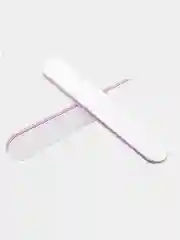 Белый пилка для ногтей  двухсторонняя, 9 х 2 см