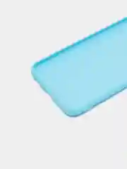Голубой xiaomi Redmi 9, Сяоми Редми 9 чехол силиконовый цветной матовый
