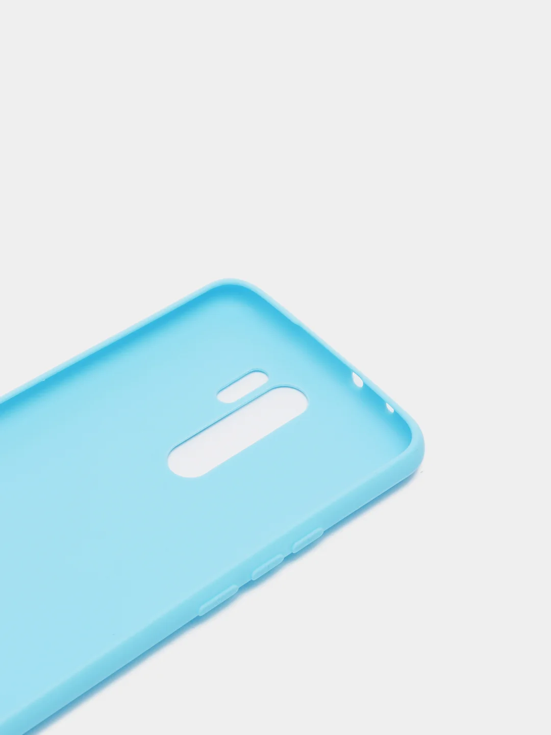 Голубой xiaomi Redmi 9, Сяоми Редми 9 чехол силиконовый цветной матовый