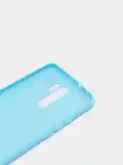 Голубой xiaomi Redmi 9, Сяоми Редми 9 чехол силиконовый цветной матовый