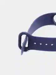 Темно-синий силиконовый ремешок для фитнес браслета Xiaomi Mi Band 5 / Mi Band 6