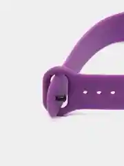 Фиолетовый силиконовый ремешок для фитнес браслета Xiaomi Mi Band 5 / Mi Band 6