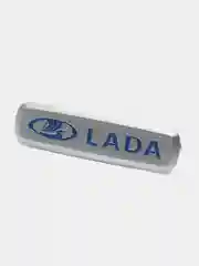 Серебряный шильдик Лада (Lada)