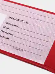 Бланк "Пропуск" OfficeSpace
