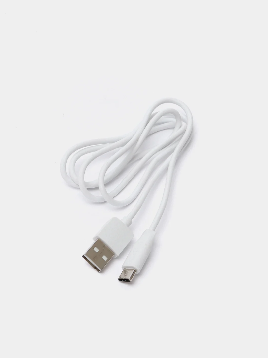 Белый кабель зарядный Hoco X1, Type-C, Micro-USB, Lightning (для iPhone и Android)