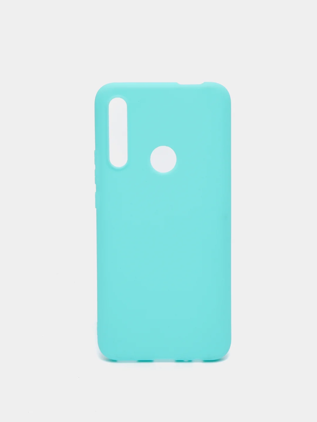Бирюзовый чехол Huawei P Smart Z, Honor 9X, Honor 9X, силиконовый, цветной, матовый