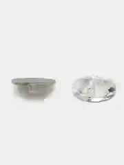 Белый стеклянные пришивные стразы Dongzhou Риволи Crystal