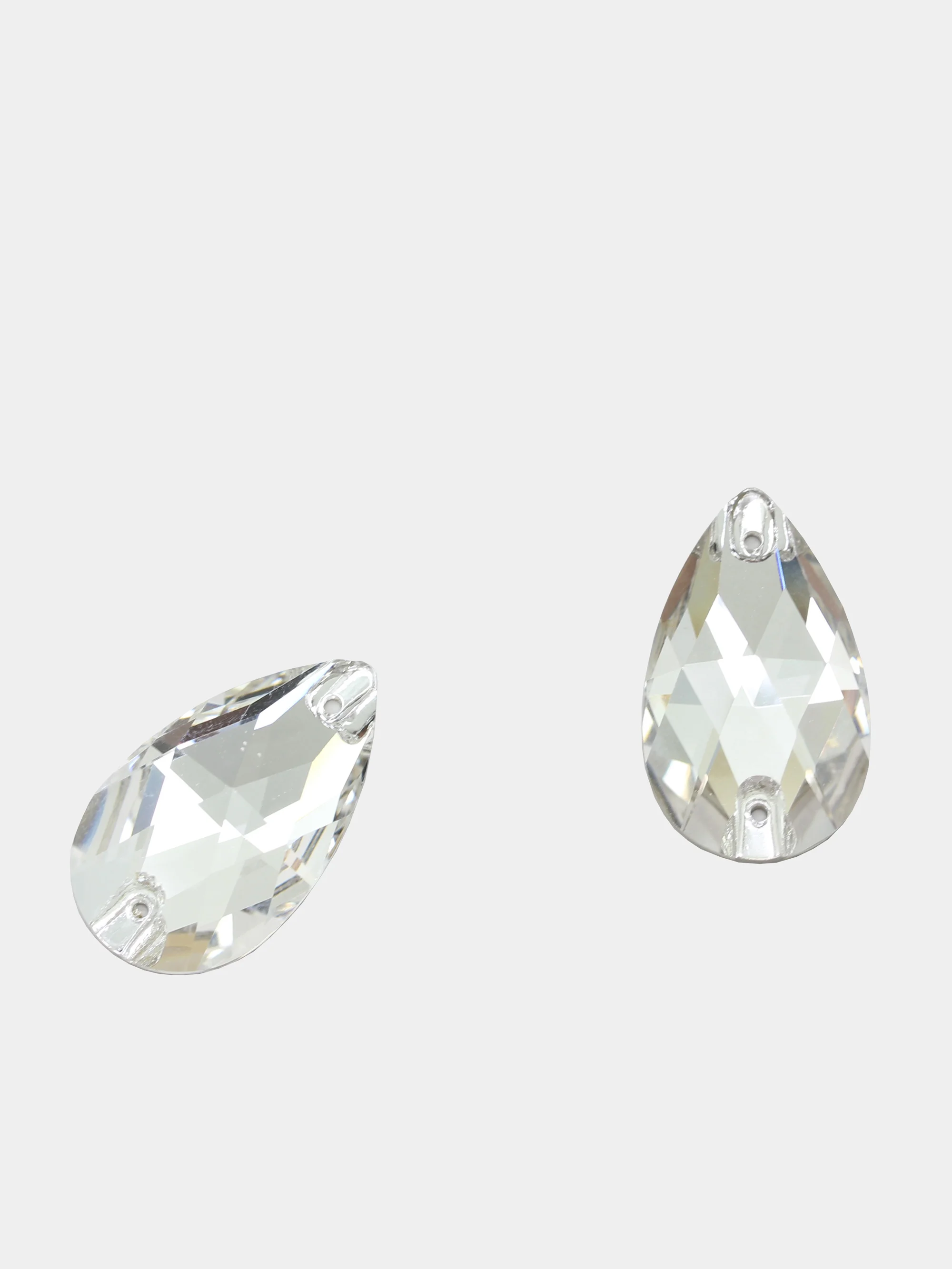 Прозрачный стеклянные пришивные стразы Dongzhou Капля Crystal