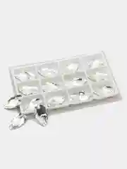 Прозрачный стеклянные пришивные стразы Dongzhou Капля Crystal