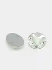 Прозрачный стеклянные пришивные стразы Pellosa Риволи Crystal