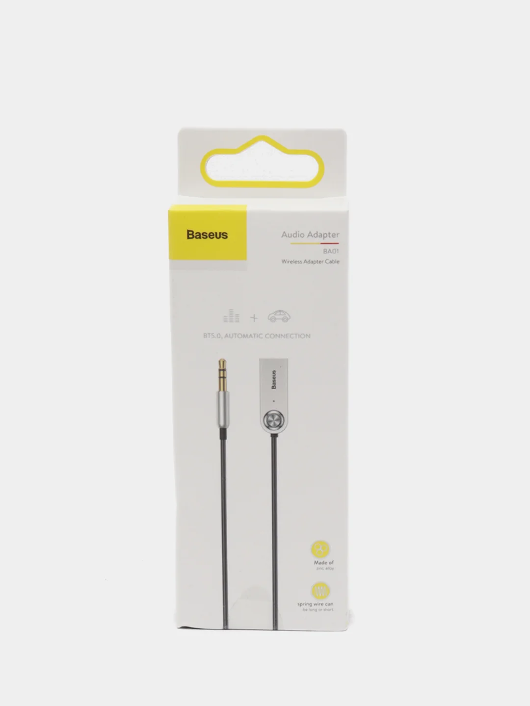 Черный проигрыватель AUX Bluetooth Baseus Audio Adapter