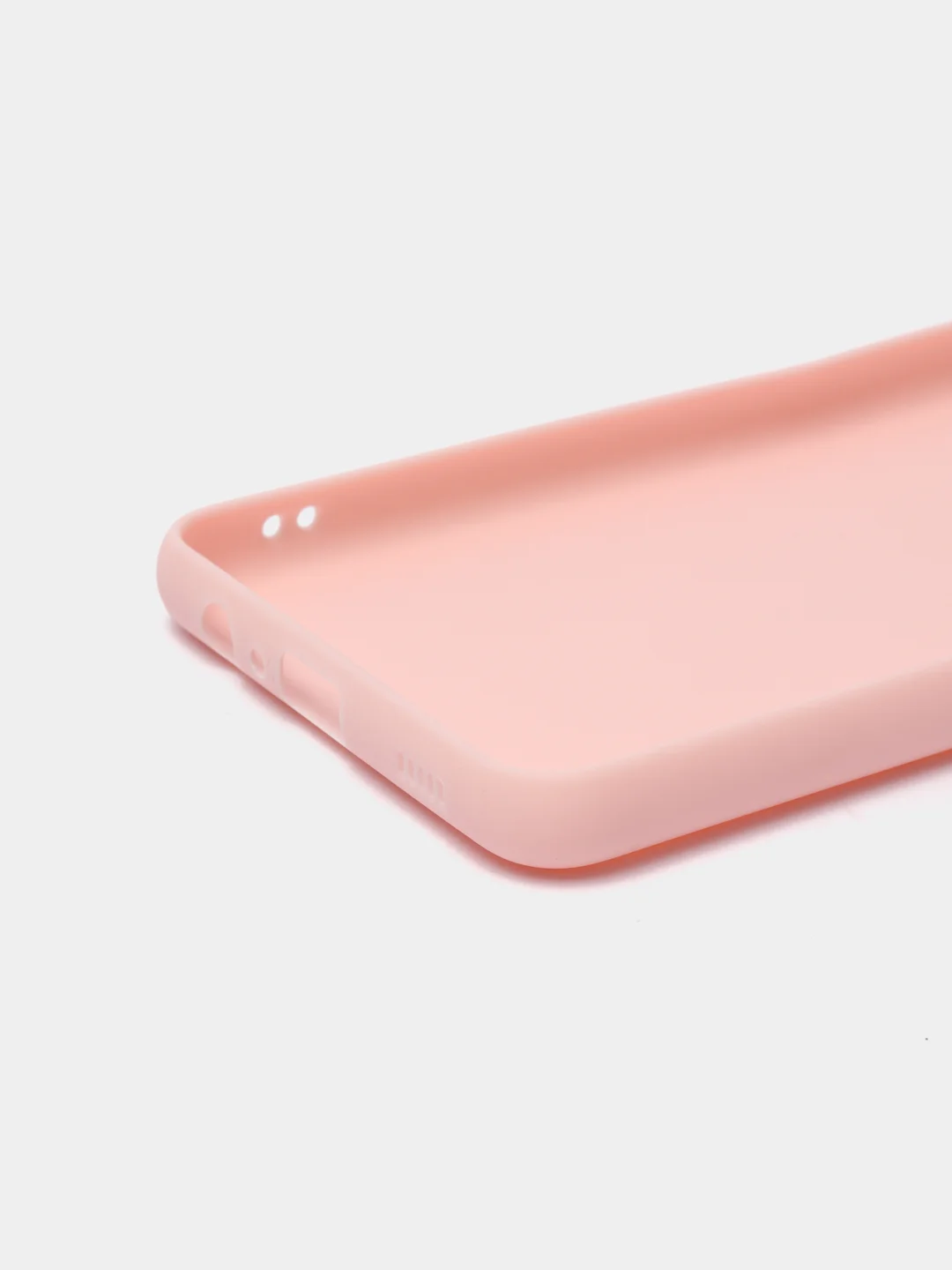 Розовый чехол для Samsung A12 / Samsung M12 цветной матовый