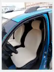 Белый меховые накидки на сиденье автомобиля экомутон, Силиконовый подклад, 1 шт