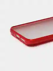 Красный чехол силиконовый с блестками для  Xiaomi Redmi 9T Противоударный чехол