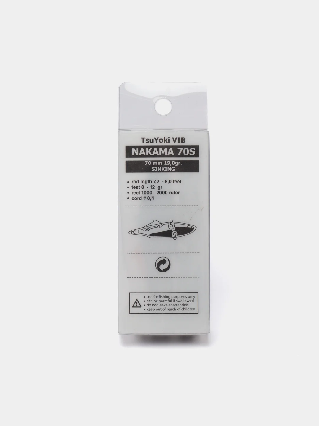 Пурпурный раттлин TsuYoki NAKAMA 70S, 19g