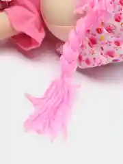 Розовый кукла мягкая, 35 см