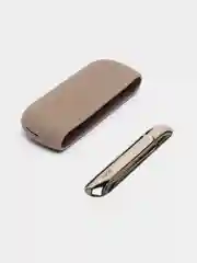 Бежевый чехол для IQOS 3, IQOS 3 Duos+Панель в комплекте