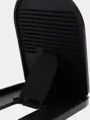 Черный портативная настольная подставка для смартфона