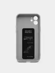 Розовый чехол для iPhone 12 / 12 Pro / 12 Pro Max, силиконовый с магнитным держателем-подставкой