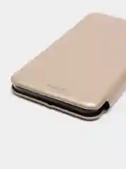 Золотой чехол книжка Oppo A74