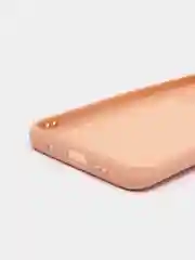 Бежевый чехол силиконовый с микрофиброй и защитой камеры для Xiaomi Poco M3 (покофон)