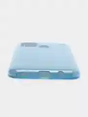 Голубой чехол Samsung Galaxy M31, Самсунг Галакси М31 блестящий сияющий