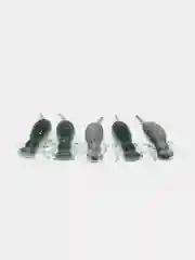 Зеленый силиконовая приманка Dr. Beetle, 50 мм, 5 штук