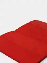 Красный обложка на паспорт из натуральной кожи