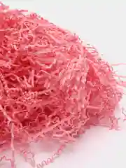 Розовый наполнитель для подарочной упаковки (коробки, пакета) / handmade товаров. Бумажная стружка