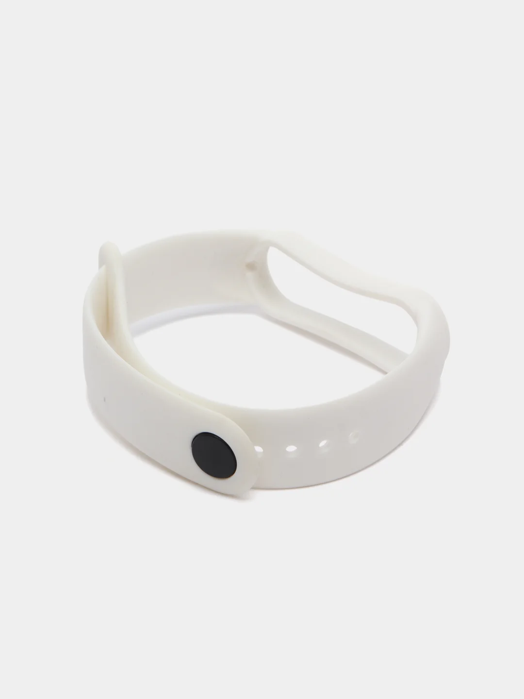 Белый силиконовый ремешок Xiaomi Mi Band 5 / Band 6