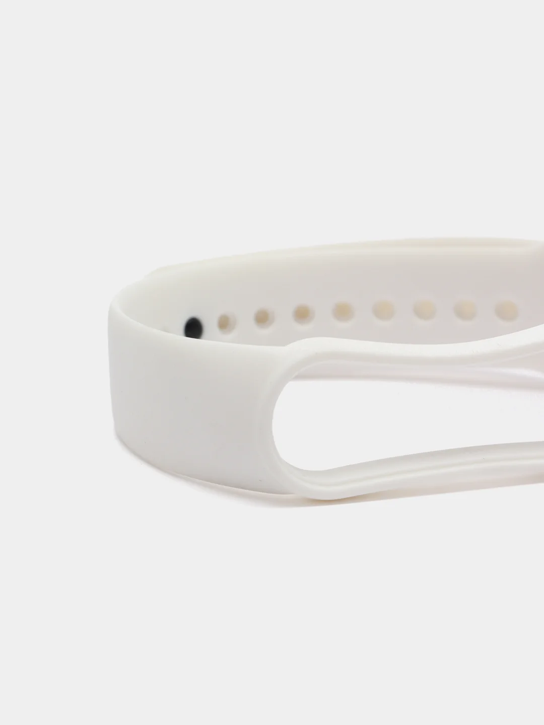 Белый силиконовый ремешок Xiaomi Mi Band 5 / Band 6
