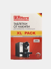 Таблетки Filtero от накипи для кофеварок и кофемашин XL Pack, 10 шт
