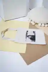 Белый сумка-шоппер на плечо с принтом, хлопок, сумка для покупок