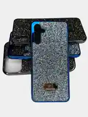 Белый чехол со стразами iPhone 11, 12, 12 Pro, 12 Pro Max, 13, 13 Pro, 13 Pro Max