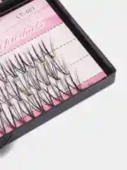 Накладные ресницы пучки для наращивания Pure Natural Style для визажистов и макияжа