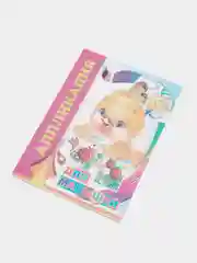 Фуксия книга-аппликация в мягкой обложке, 14 х 20 см, 14 стр